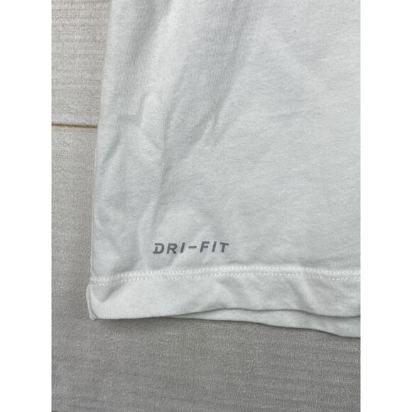 The Nike Tee Womens XL White BASKETBALL IS MY SUMMER JOB Shirt Short Slv Dri Fit - Picture 4 of 8